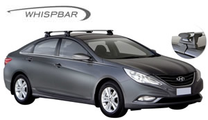 Yakima Whispbar roof racks Hyundai i45